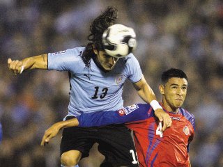 Uruguay Costa Rica WCup Soccer
