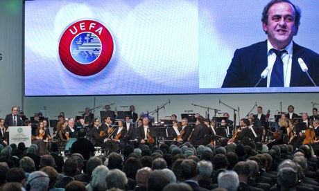 Michel Platini, Uefa president