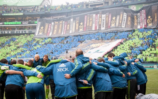 Sounders Win in Stoppage Time